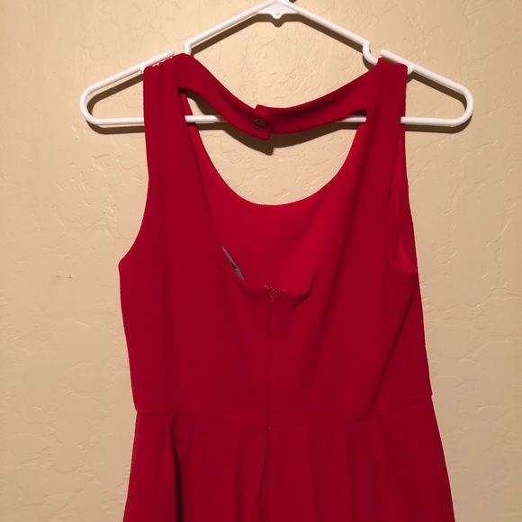 Red Mini Dress - Picture 4 of 4